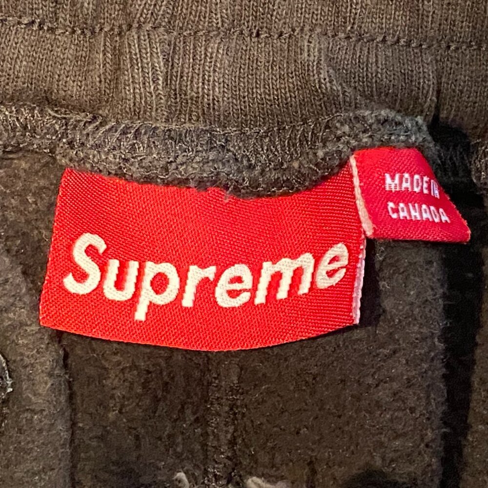 !!EXTREMELY RARE!! Vintage Supreme Double Knee Utility Pocket Sweatpant